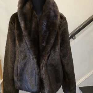 vintage faux Mink Jacket
